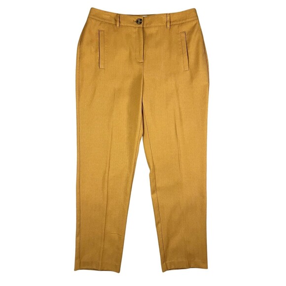 Chico's Tapered Ankle Pants  Women's US 6 (0.5)  Golden Color  Office  Church - Picture 2 of 13